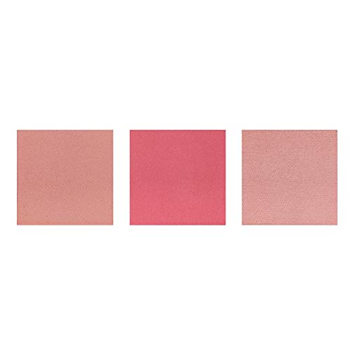 Laura Geller New York Multitareu o creme de paleta para lábios de lábios para o trio de pó, rosa