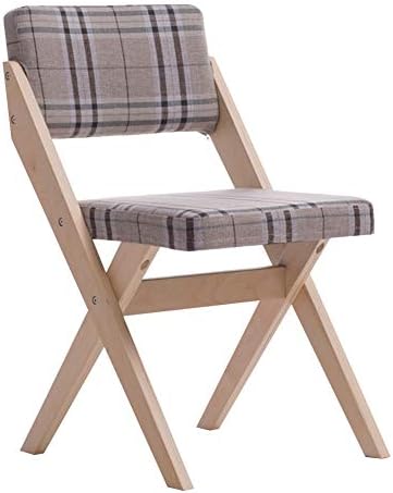 Cadeira de loja Taimowei Cadeira de madeira sólida pernas não dobráveis ​​e laváveis ​​capa de tecido de tecido