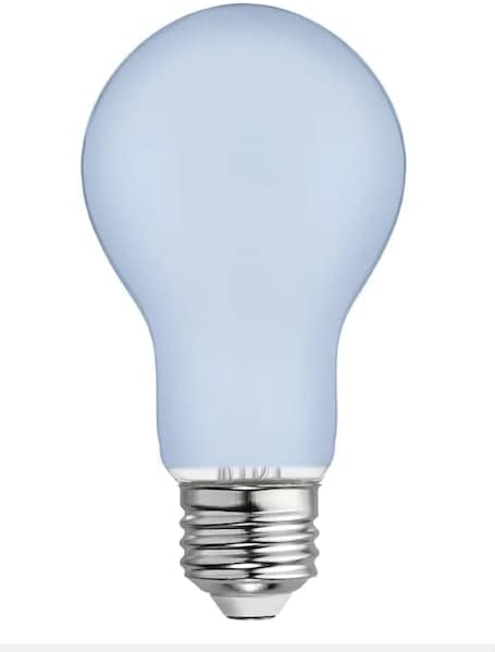Iluminação GE Ge revela lâmpadas LED, vida 2x, 8 watt hd+ luz, forma de lâmpada padrão, base média, diminuição