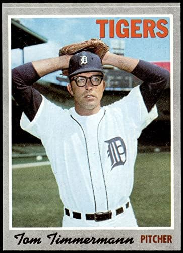 1970 Topps 554 Tom Timmermann Detroit Tigers NM Tigres