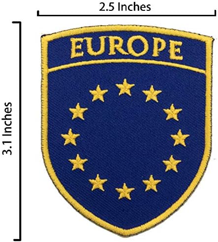 A-One União Européia Bandeira Tática Tática Militar Patch + Polônia emblema de bandeira, aplique