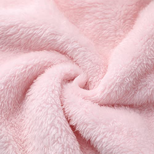 Cobertor de segurança de coelho rosa amor