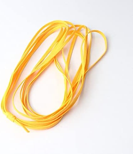 Herrmosa 5m cor rosca elástica de nylon costura de hardashery acessórios diy de cor corda de ouvido