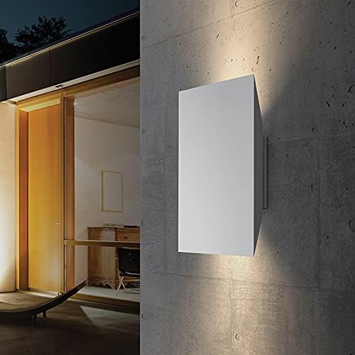 Sonneman Inside -Out Chanfer - SCONCE LED - acabamento branco texturizado