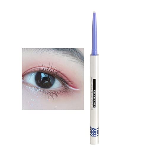 Pencil de gel de delineador colorido vefsu não tira maquiagem delineador liso Eyeliner neutro de pigmento