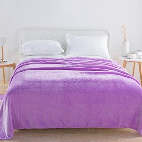 Cujux Blanket WhiM Bed Selp Sofá de colaboração e fino cobertor de flanela de lavagem mecânica