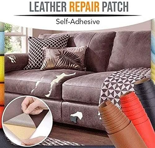 Reparação de couro, fita de reparo de couro, adesivo de sofá auto-adesivo, impermeável, resistente ao desgaste,
