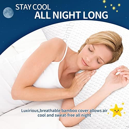 Travesseiro de corpo inteiro para adultos, espuma de memória travesseiro para dormir longo, almofada de cama de