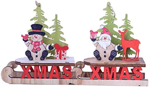 Decoração de mesa de Natal de Holibanna para jantar Snowman Snovs Feliz Christmas Sinais