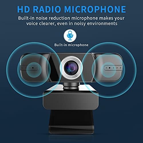 Câmera de Web Webcam 1080p Webcam Webcam Câmeras de Microfone embutidas para Broadcast Video