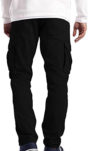 Calça de carga esportiva de wenkomg1 para homens trabalhos luxuosos calças folgadas calças de moletom