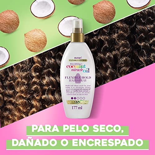 OGX Coconut Miracle Oil Flexible Hold Hairspray 6.0 fl oz