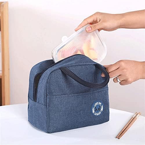 YFDM Nylon impermeável Zipper portátil Bags térmicas para mulheres para mulheres lancheiras convenientes