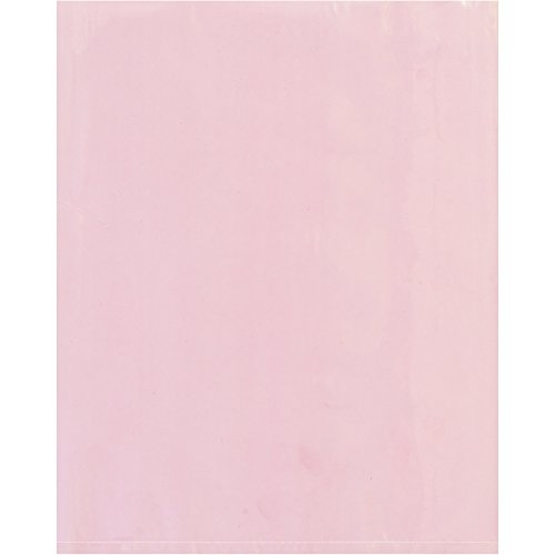 Sacos de poli-poli anti-estática de 4 mil, 3 x 4, rosa, 1000/estojo