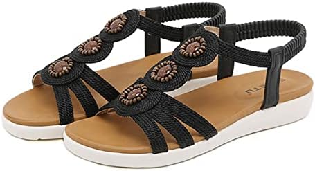 Sandálias de sandálias de Waserce Mulheres saltos mulheres sandálias Moda de verão Novo padrão Moda confortável
