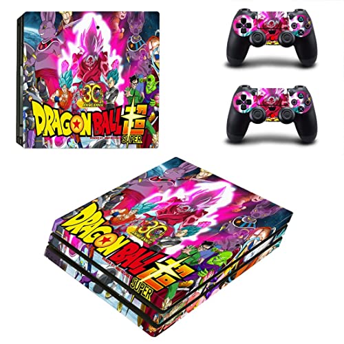 Anime Drago e Balões VIP Son Goku, Vegeta, Super Saiyan PS4 ou PS5 Skin Stick para PlayStation 4