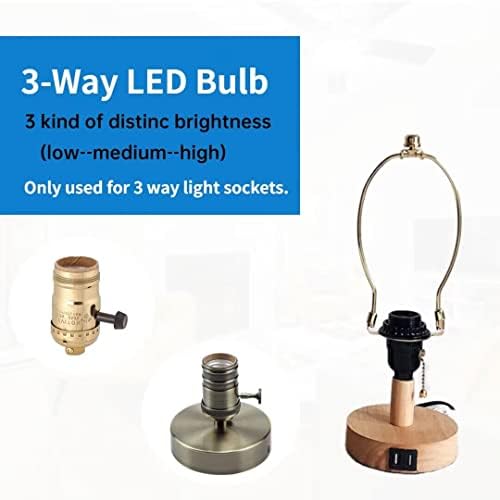 TJBB 3 vias lâmpadas LEDs 50 100 150W Substituição 5000k Daylight 4 Pack