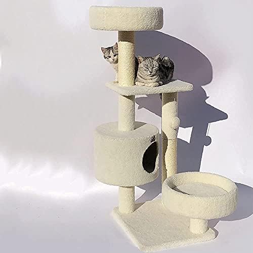 Ngocvn Cat Tree Risping Post Cat Tower Grande Tower Cat Tree Spining para Centro de Atividade da Torre