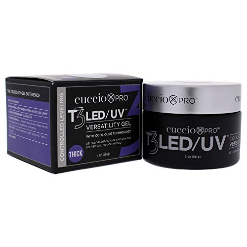 CUCcio Pro T3 LED/UV Cura Cool Versatilidade Gel - Nivelamento controlado - incrivelmente flexível - forte