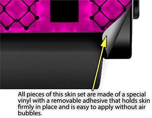 Criss Cross Pink - estilo de decalque Skin se encaixa no relógio inteligente de seixos originais