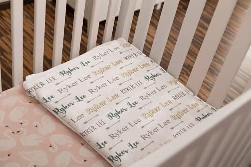 Crianças e adultos, ótimo presente para aniversário, cobertor personalizado com o nome do bebê, nome personalizado