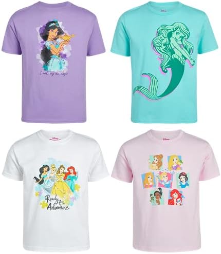 T-shirt 4 Pack 4 Pack-Minnie Mouse, Frozen