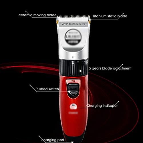 WJCCY Recarregável Máquina de cabelo elétrico para homem Profissional Cabelo de barba Clipper sem fio Aparador