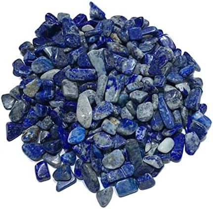 Yaymer A+1000g 5-7mm de lapis azul lazúli de 5-7 mm Lazuli Lazuli Cristal Polished Amospimen