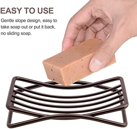 Soobatização guukar para chuveiro Soone de barra de banheiro, suporte de esponja de aço inoxidável