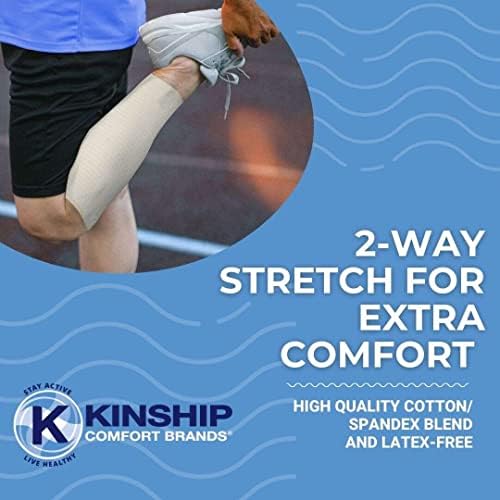 O elástico tubular Kingrip Bandrages by Kinship Comfort Brands Tubular Bandage protege o atendimento frágil de
