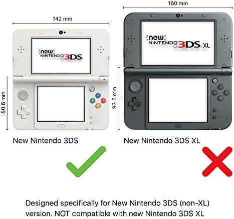TNP Novo Protetor de tela 3DS - Ultra Clear Definition HD LCD Protetor de protetor de filme Guarda Skin Shield para novo Nintendo 3DS 2015 Lançamento