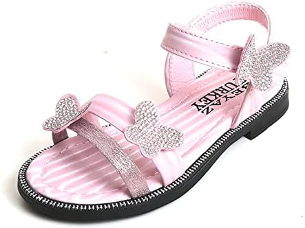 Sandálias de borboleta para meninas de criança