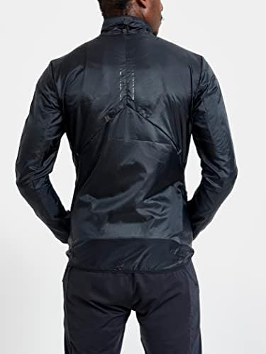 Craft Sportswear Men's Pro Hypervent Jacket | Jaqueta de corrida com zíper completo | Leve e embalável