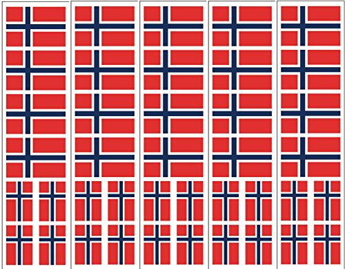 40 tatuagens: bandeira da Noruega, favores do partido norueguês
