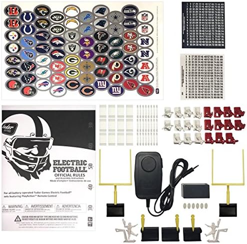Tudor Games Cincinnati Bengals NFL Ultimate Electric Football Conjunto - Quadro de Alum, 48 x 24 Campo