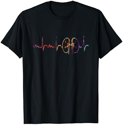 Enfermeira técnica de diálise - T -shirt de conscientização do coração dos rins