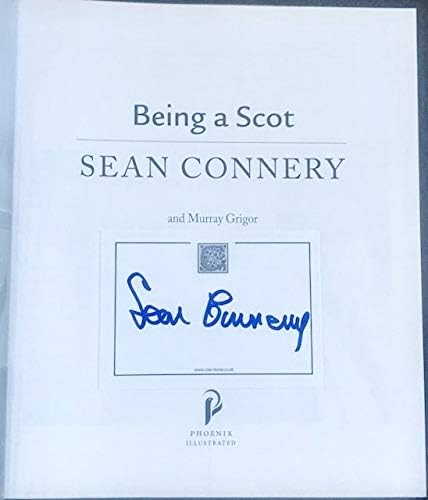 Sendo um escocês assinado por Sean Connery
