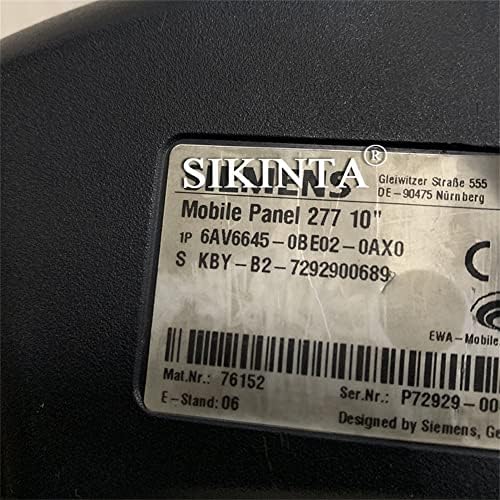 SIKINTA 6AV6645-0BE02-0AX0 Painel móvel simático em estoque usado em excelente estado