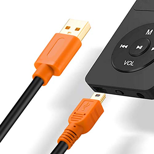 Mini Cabo USB de 20 pés, Tan QY Mini Cabo USB USB 2.0 Tipo A a Mini B cabo macho de cabo para GoPro