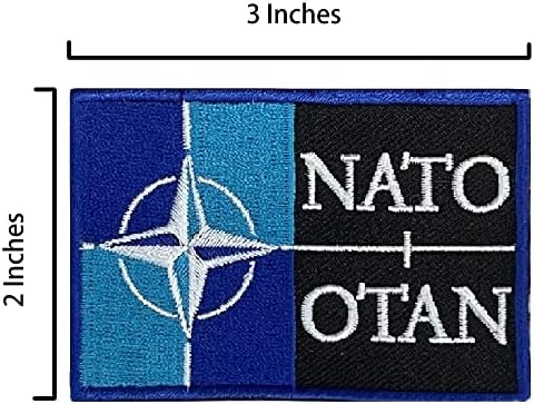 A-One 3D Símbolo OTAN Patches de emblema de bandeira de metal Romênia, remendo de costura para engrenagens