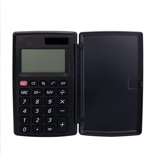 Calculadora portátil Feer Mini calculadora pequena capa de 8 dígitos Bateria de energia solar dupla