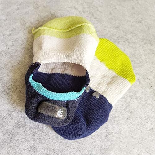 Vwu Toddler meias sem show infantil meias finas de algodão anti-cor de escorregamento variou 1-8t