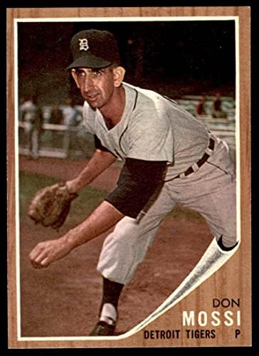 1962 Topps 105 Don Mossi Detroit Tigers NM/MT Tigres