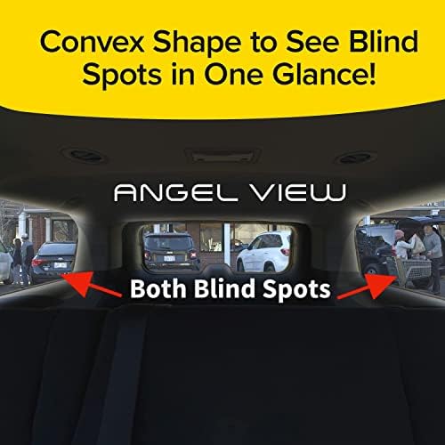 Angel View Bergansan- Anran-Trowview Mirror, como visto na TV Black Conex Car Mirror Instalações
