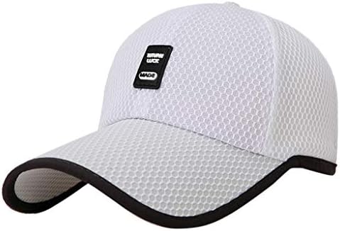 Proteção de iopqo unissex beisebol feminino ajustável pico de verão chap chap chapéu de homem de beisebol