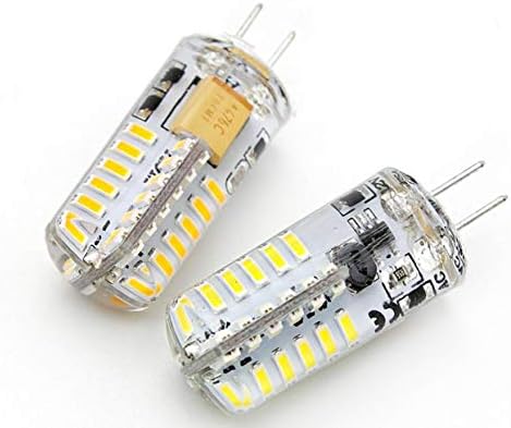 Lâmpadas LED G4 LED 3W G4 Base bi-pino 48 lâmpadas de milho LED LED para luzes de teto da cozinha em casa, 6000k