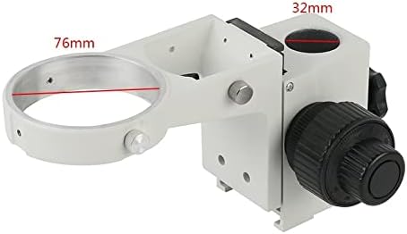 Acessórios para microscópio Microscópio estéreo Diâmetro do suporte de foco de 32 mm Abertura de suporte