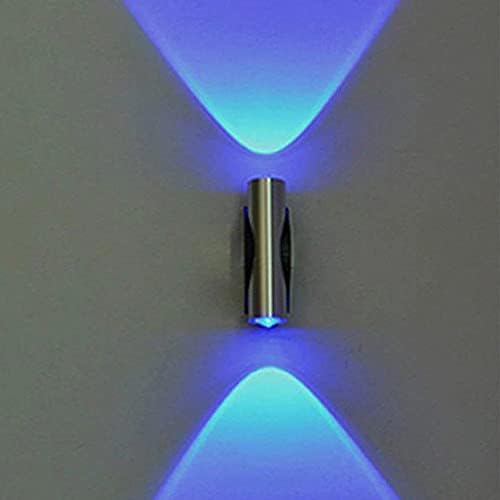 Hoky LED de dupla cabeça LED Quarto azul alumínio lâmpada de parede de alumínio Lúcia Luces Led Decoracion Bar