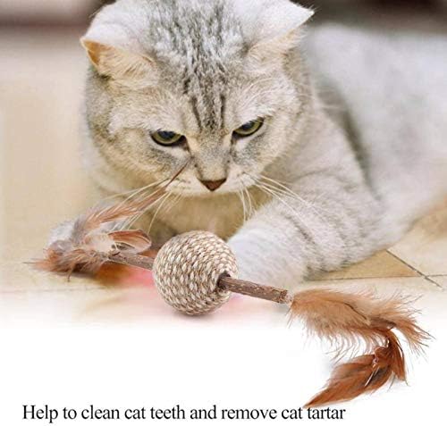 NC Cats Kitten Chew Toy Catnip Matatabi Toy Molar Toy Cat Sticks Dentes de gato limpo de saúde dental e remova