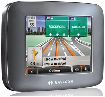 Navigon 5100 Navigador GPS portátil de 3,5 polegadas